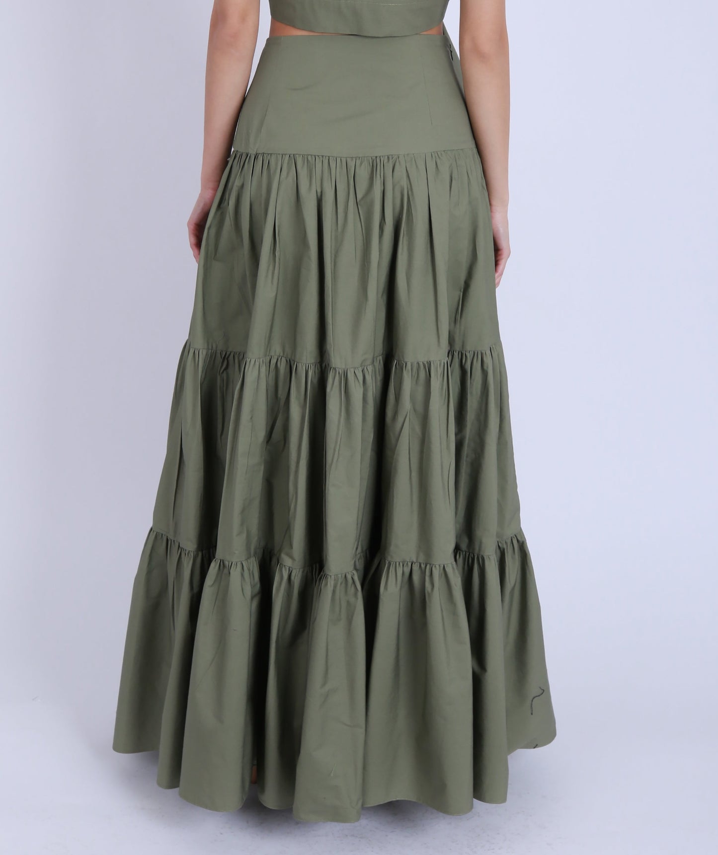 TIARA COTTON POPLIN SKIRT